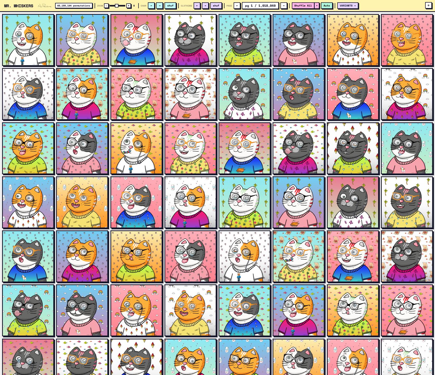 Millions of Cats — a browser animation experiment